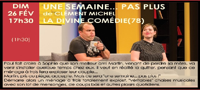 une semaine pas plus